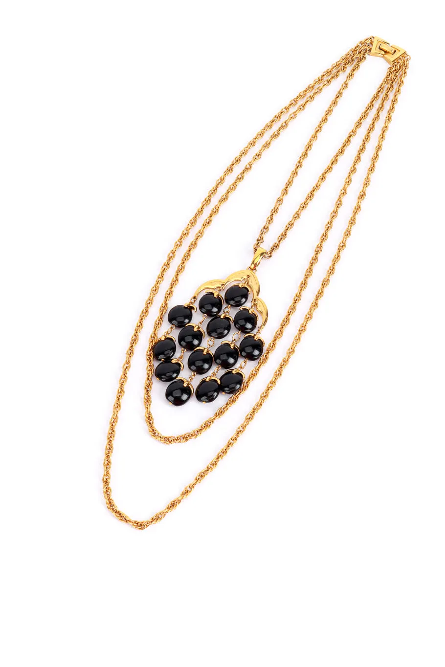 Layered Drop Waterfall Necklace