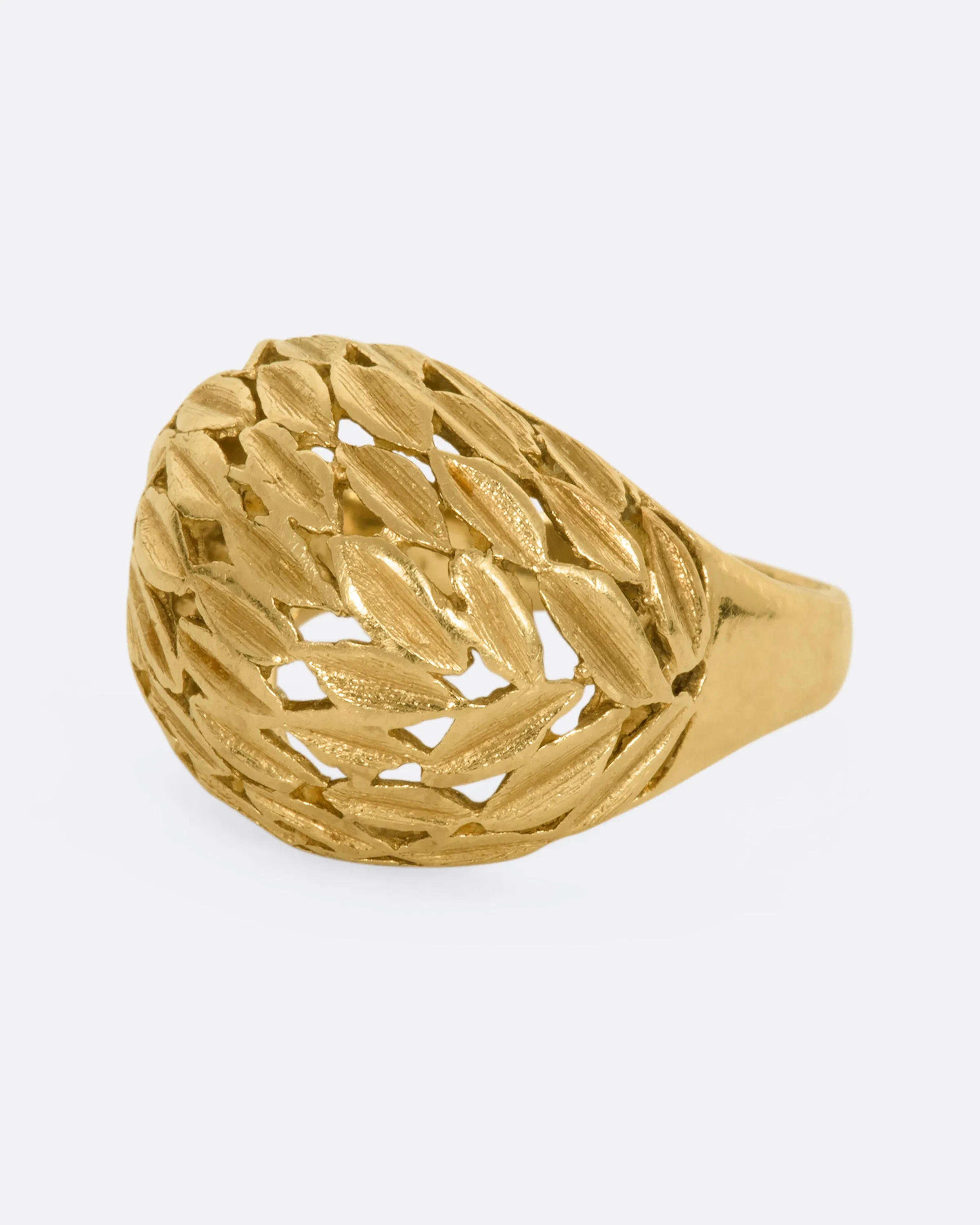 Leaf Dome Ring