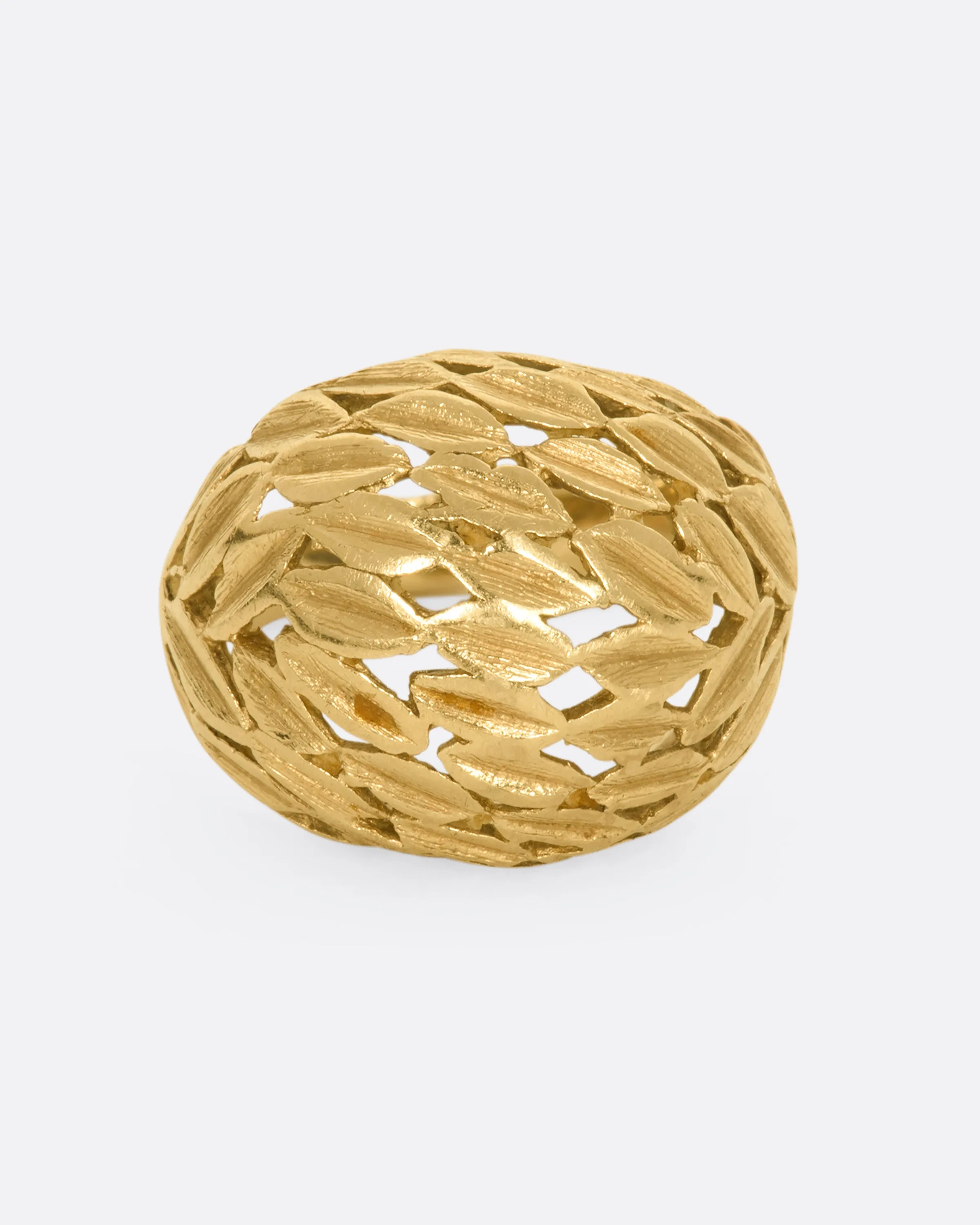 Leaf Dome Ring
