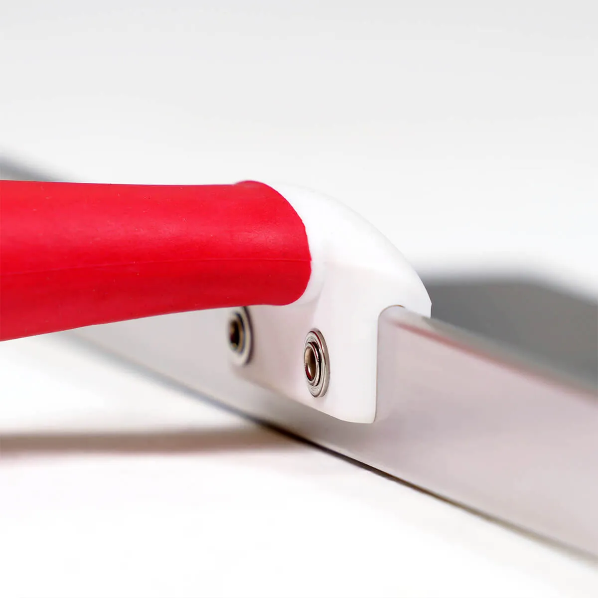 Level 5 Stainless Steel Stiff Offset Knife with Soft Grip Handle