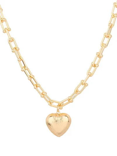 Links of Love Necklace- Gold