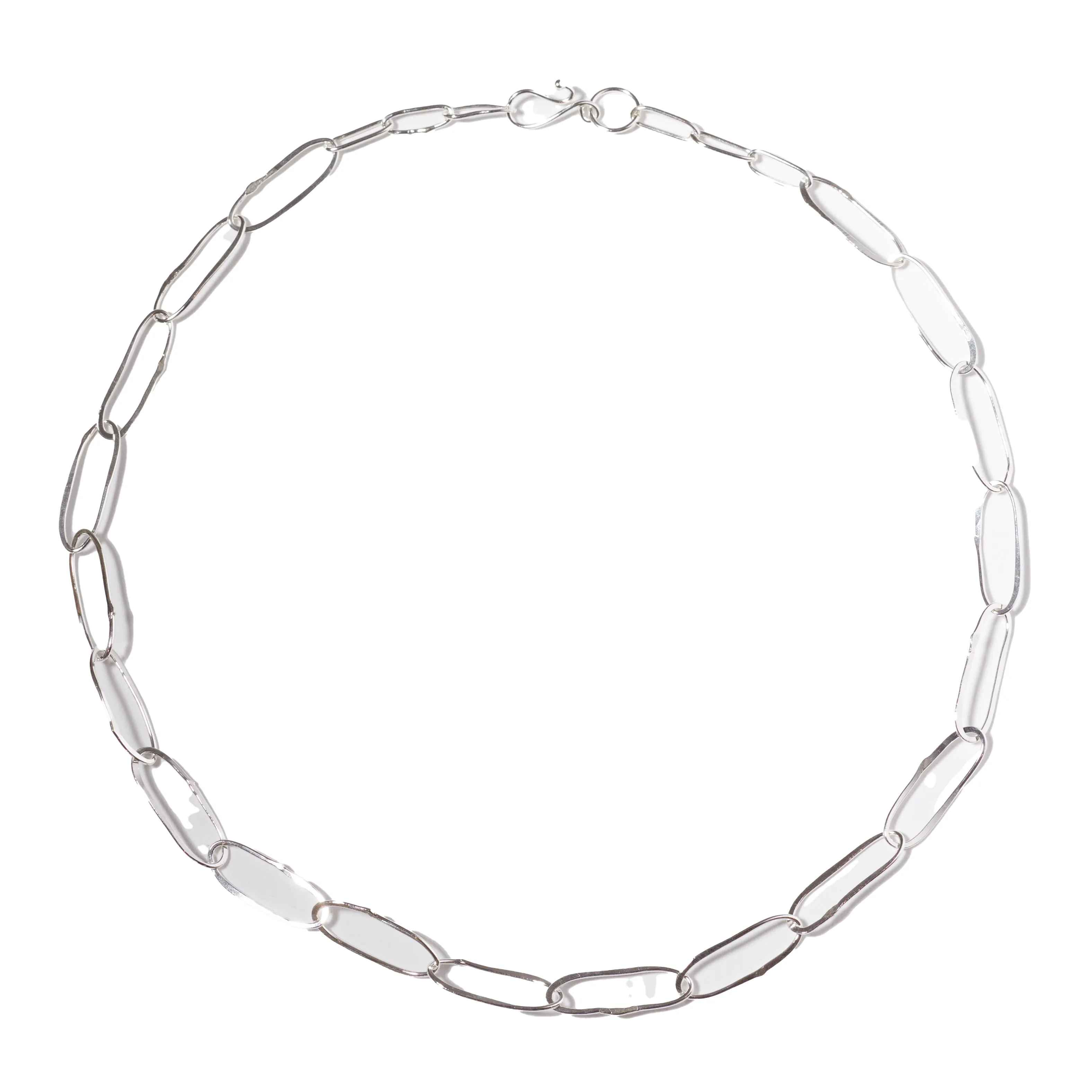 Living Links Hammered Necklace