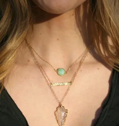 Long Bar Necklace