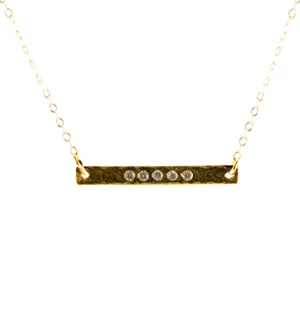Long Bar Necklace