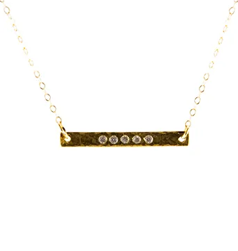 Long Bar Necklace
