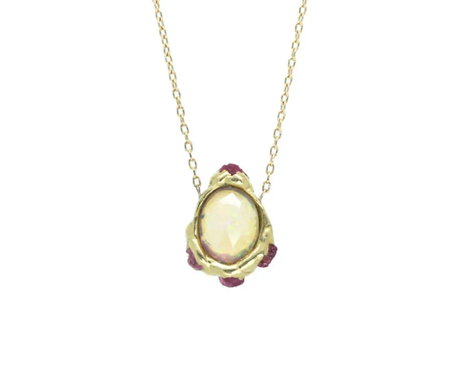 Looking Glass Solo Pendant Necklace