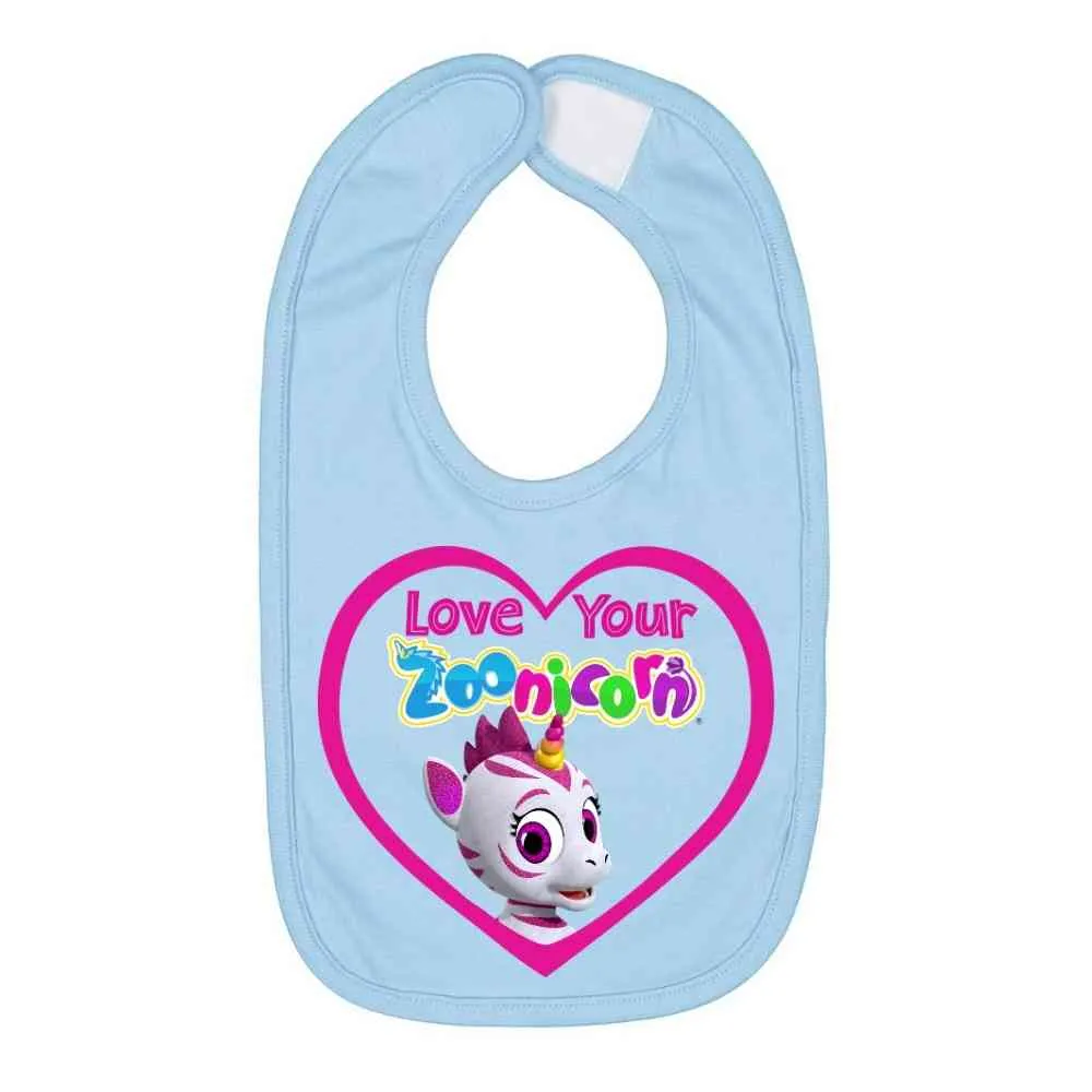 Love Your Zoonicorn, Aliel, Infant Bib