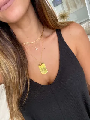 Lucky Eye Diamond Pendant Necklace