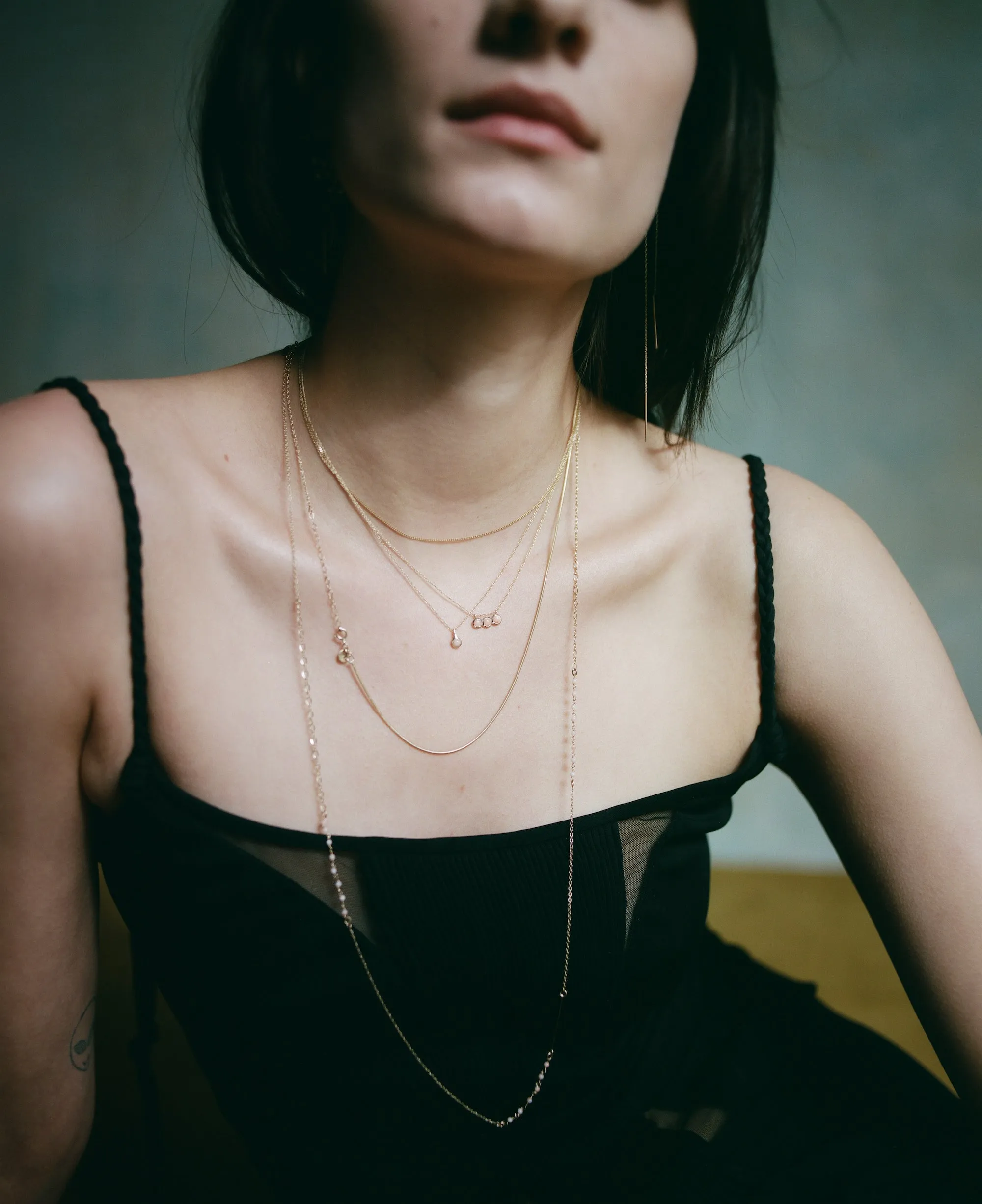 mabel coral necklace