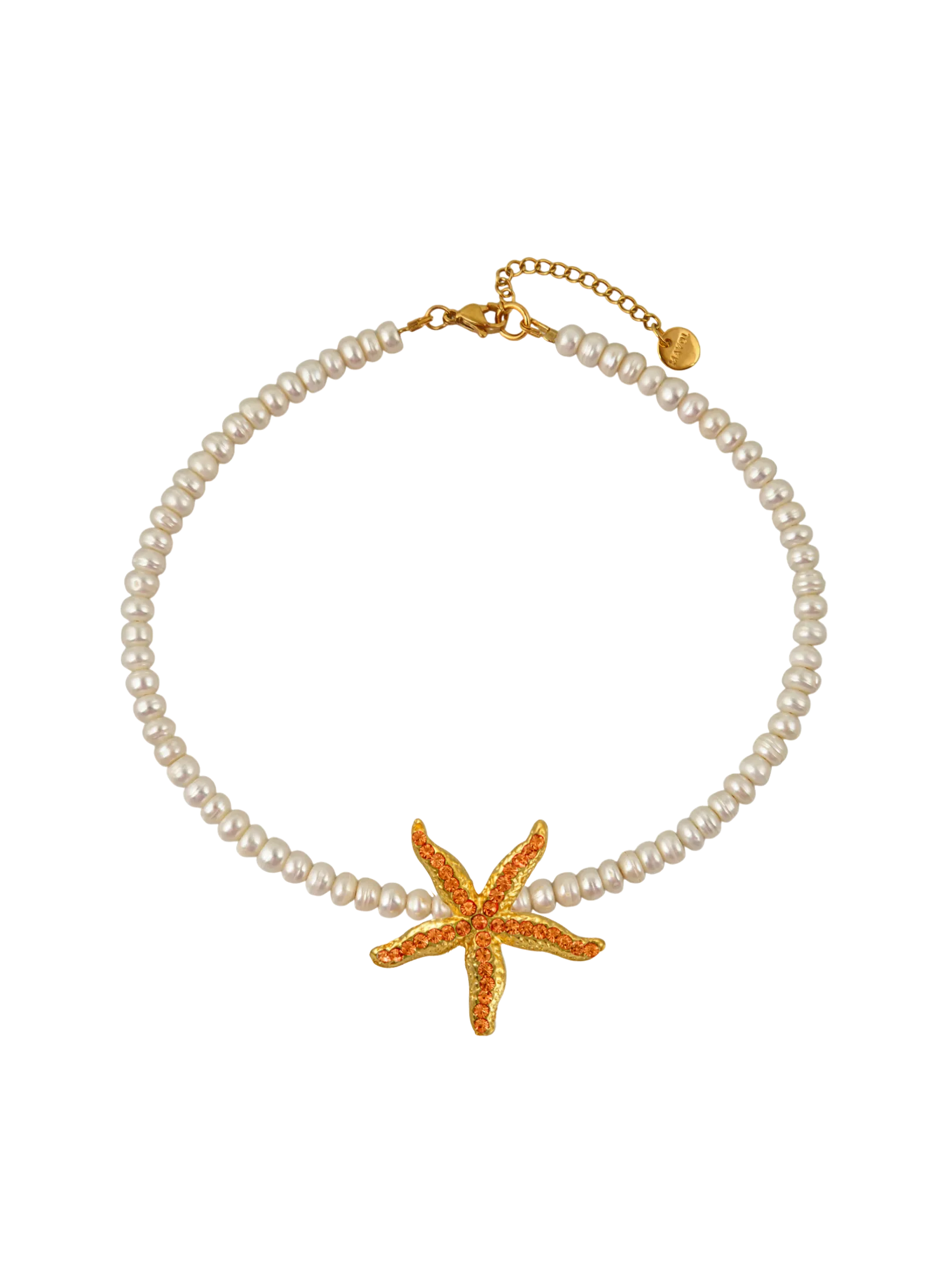 Marina's Starfish Pearl Necklace Daphne x Oceanus