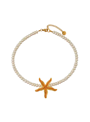 Marina's Starfish Pearl Necklace Daphne x Oceanus