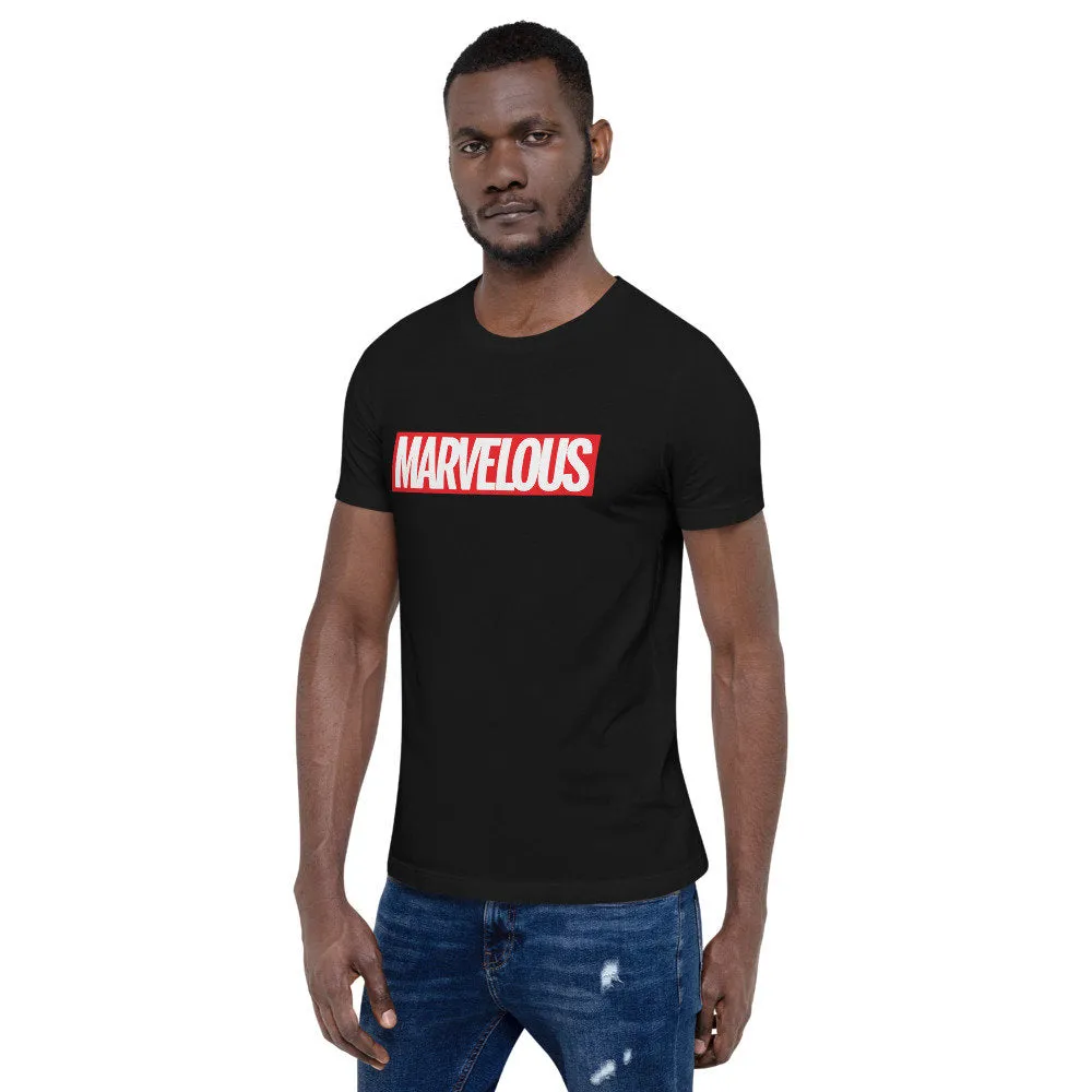 MARVEL...OUS — a premium tee with comically epic swagger