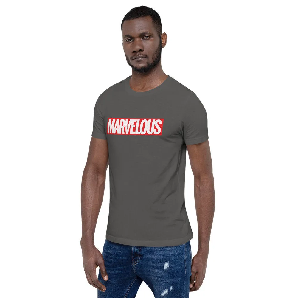 MARVEL...OUS — a premium tee with comically epic swagger