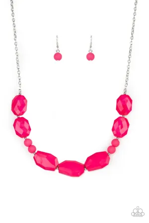 Melrose Melody - Pink Necklace