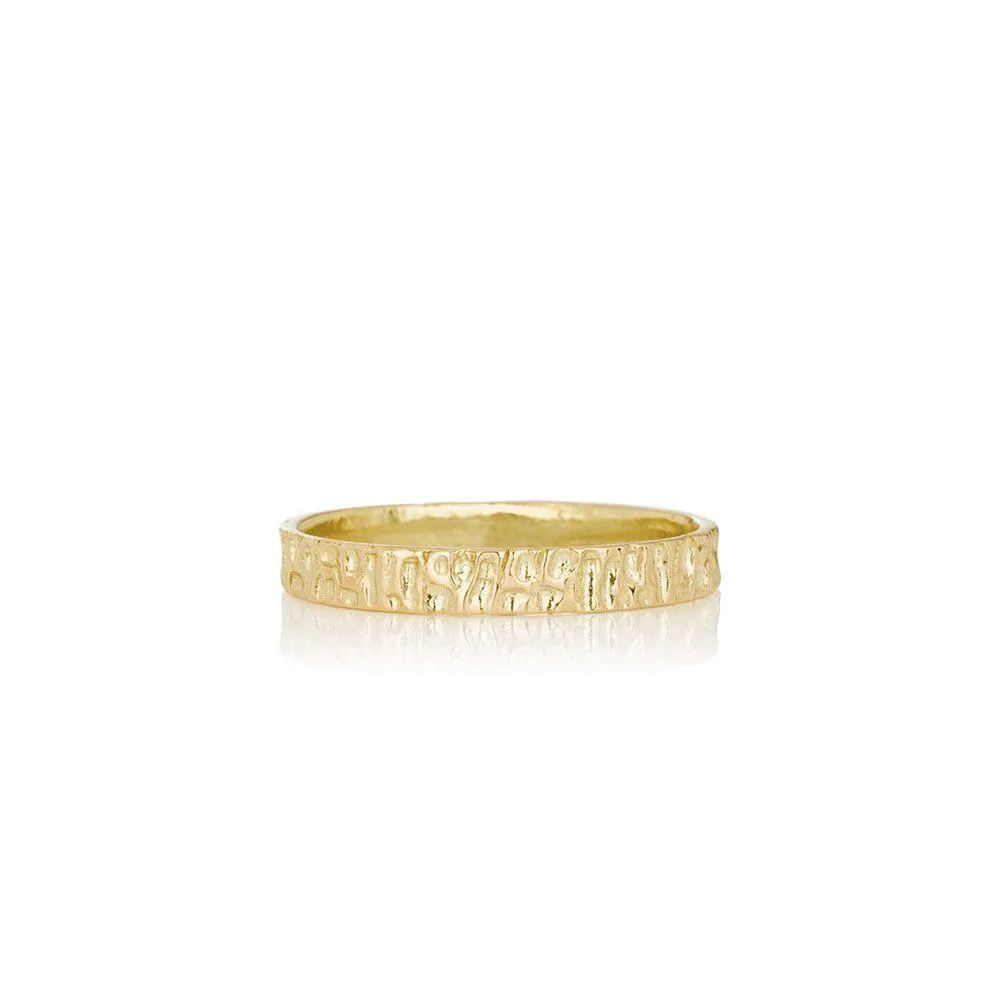 Men's wedding ring - BASALT