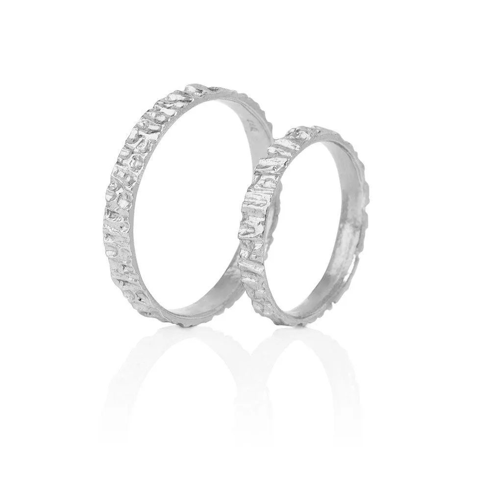 Men's wedding ring - BASALT