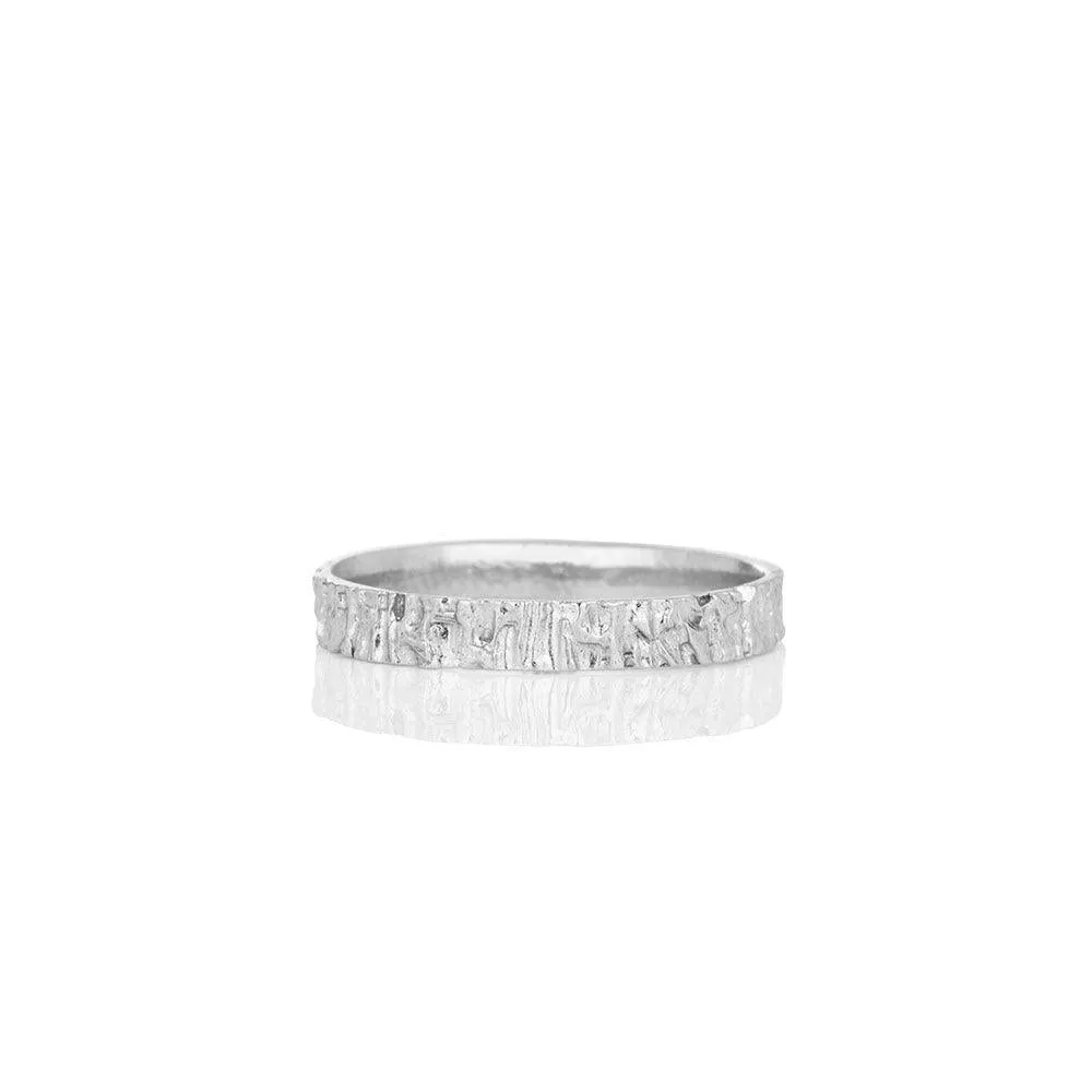 Men's wedding ring - BASALT