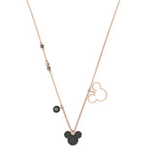 Mickey Multi-Colored Rose Gold Plating Pendant Necklace