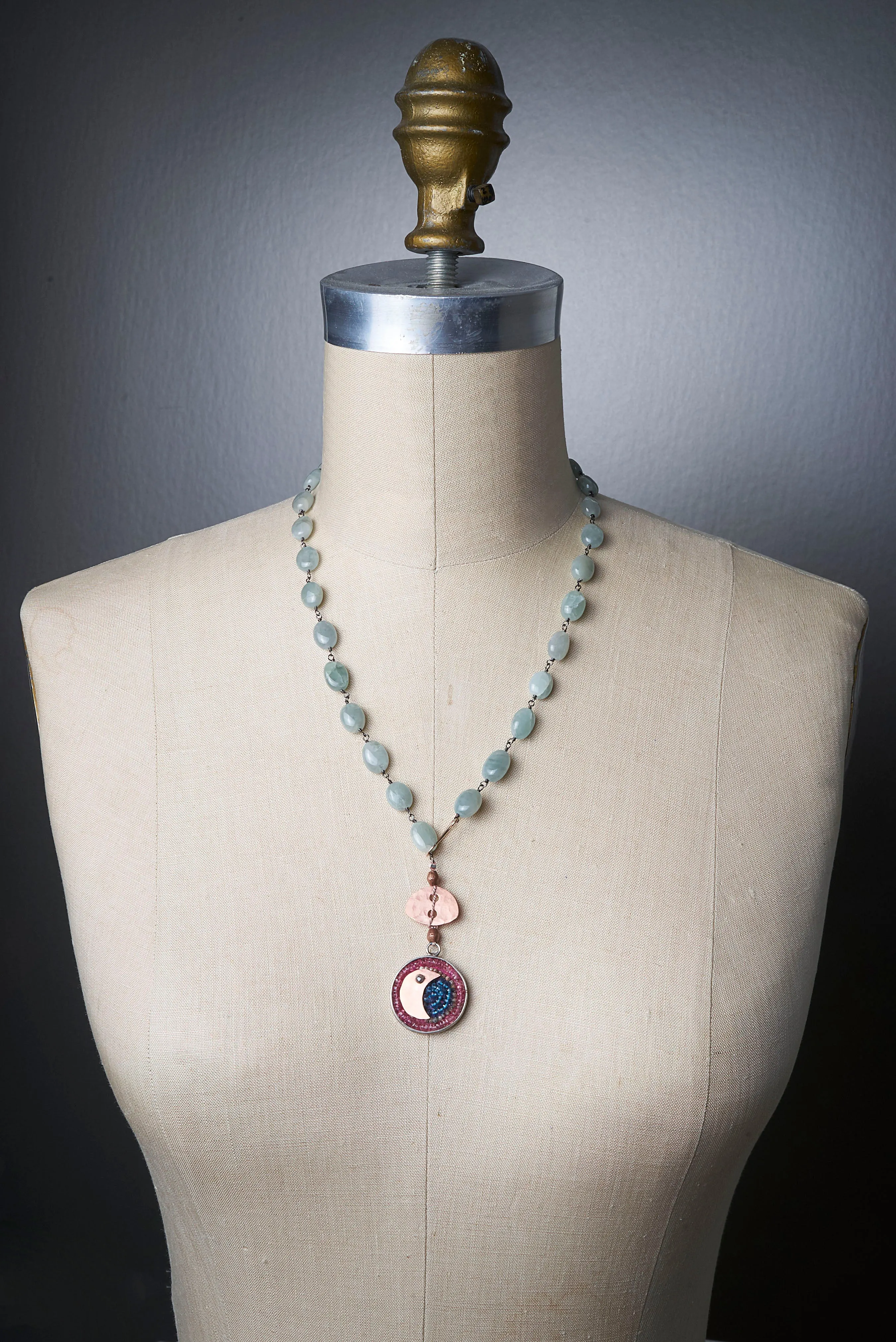 Midnight Moon Dances on the Water Necklace/Bracelet