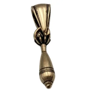 Mine bronze pendant