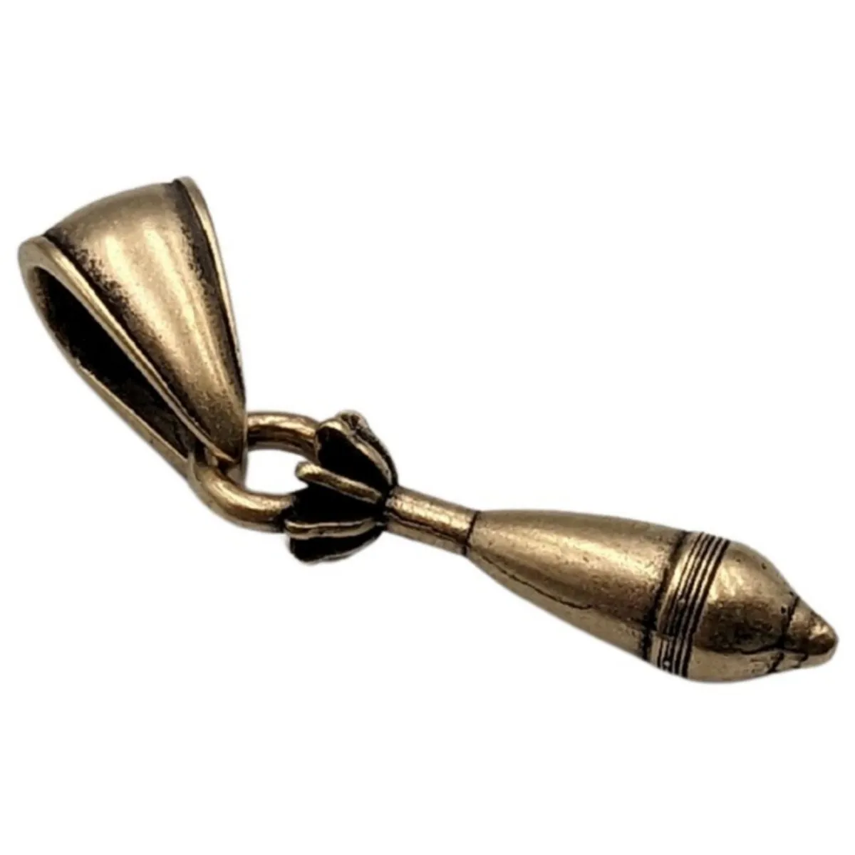 Mine bronze pendant