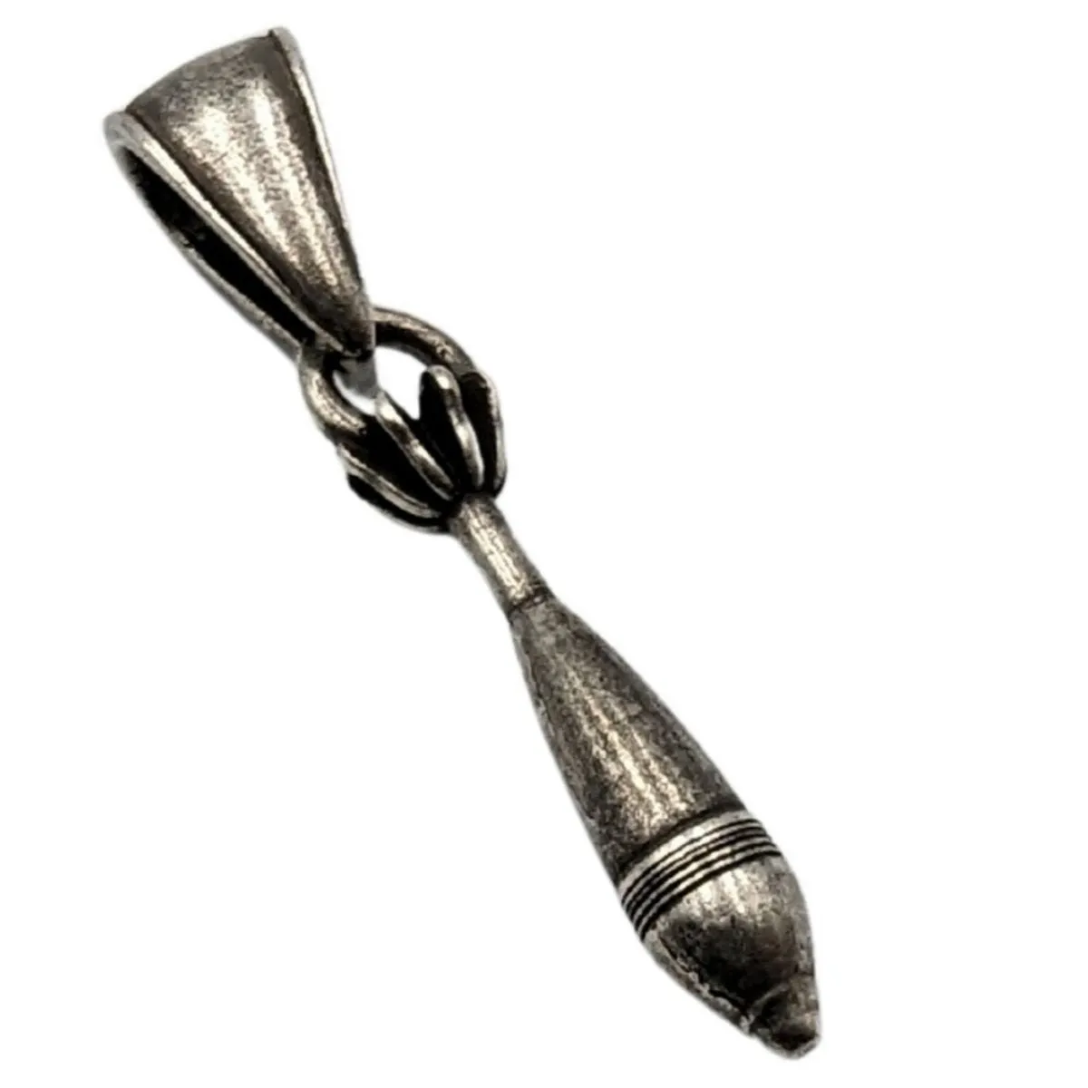 Mine bronze pendant