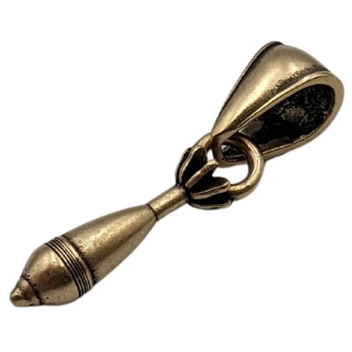 Mine bronze pendant
