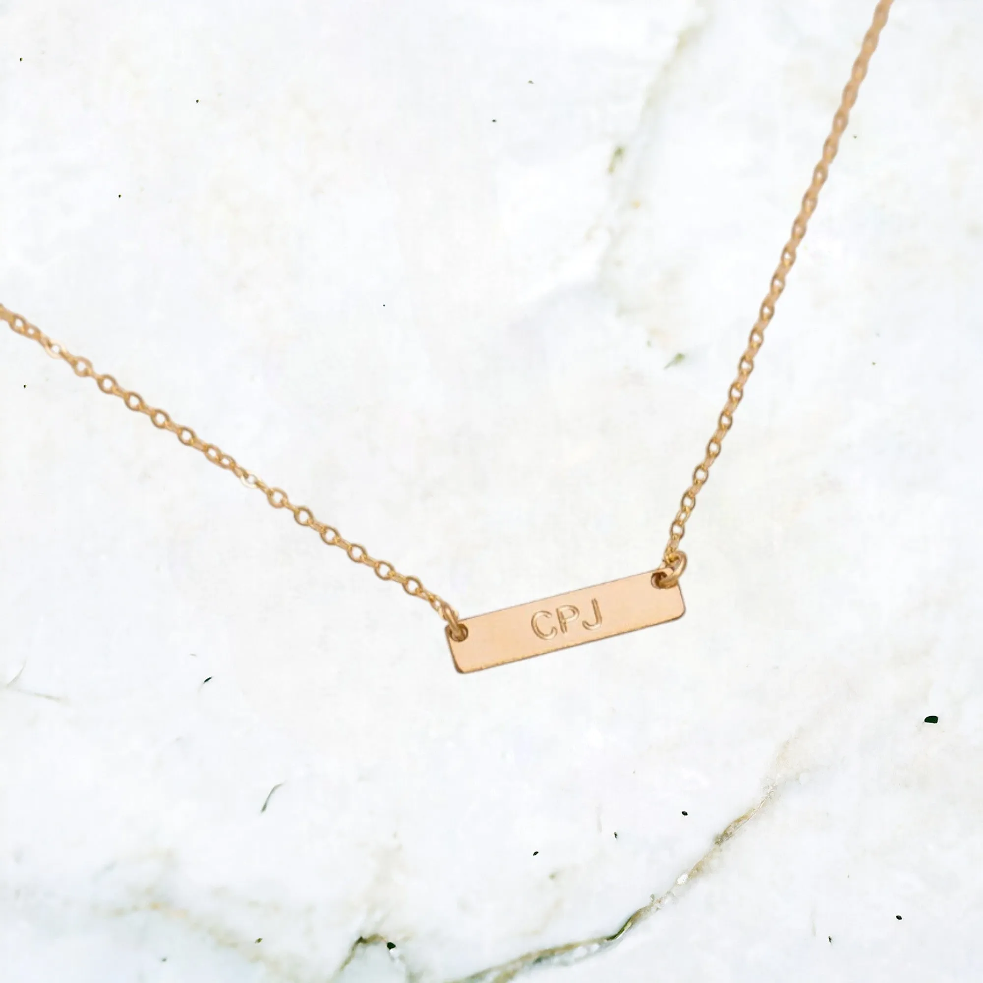 Mini Skinny Bar Necklace