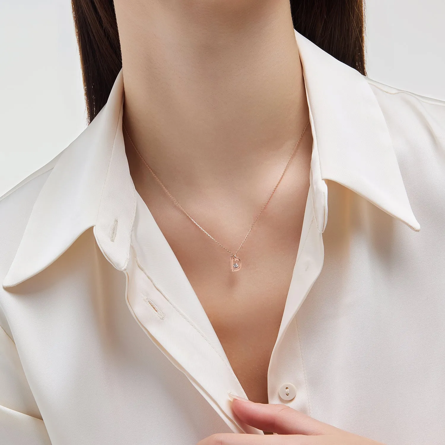 Miss. Doux Gold Necklace JDRNR4F914C