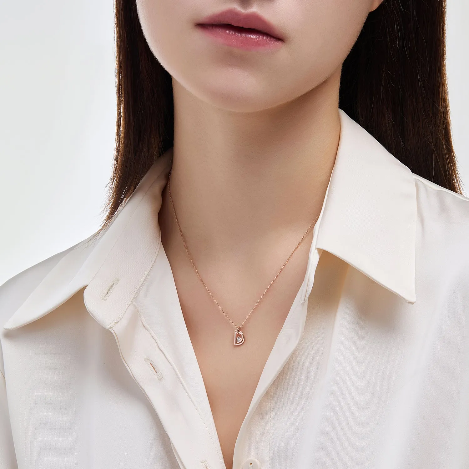 Miss. Doux Gold Necklace JDRNR4F914C