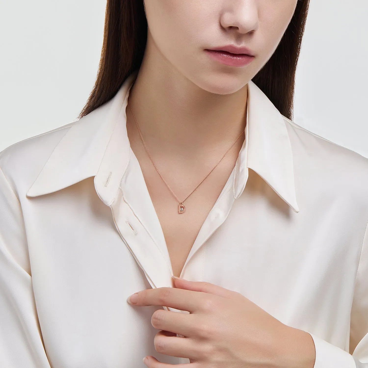 Miss. Doux Gold Necklace JDRNR4F914C