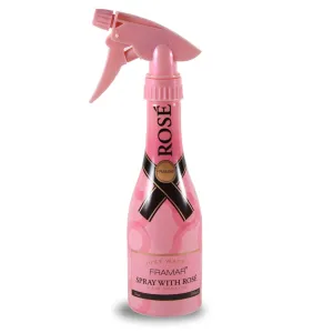 Mist Spray Water Bottle Rose Champagne design