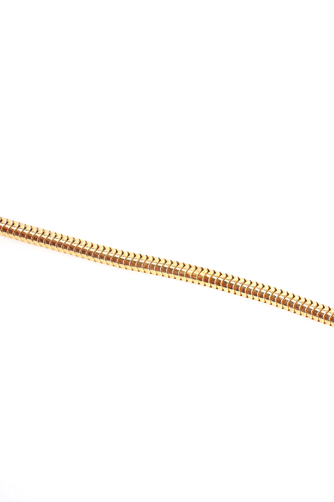 Modernist Virgo Pendant Necklace