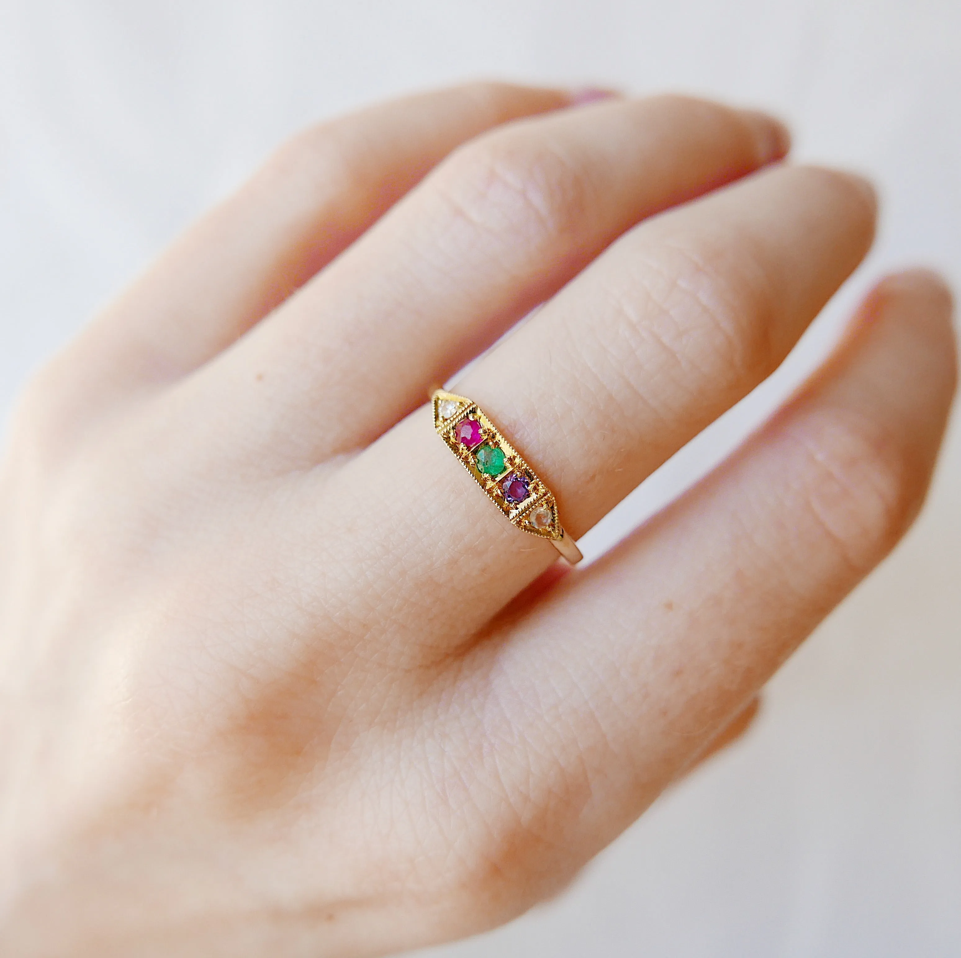 Ms. Goodbar DREAM Acrostic Ring
