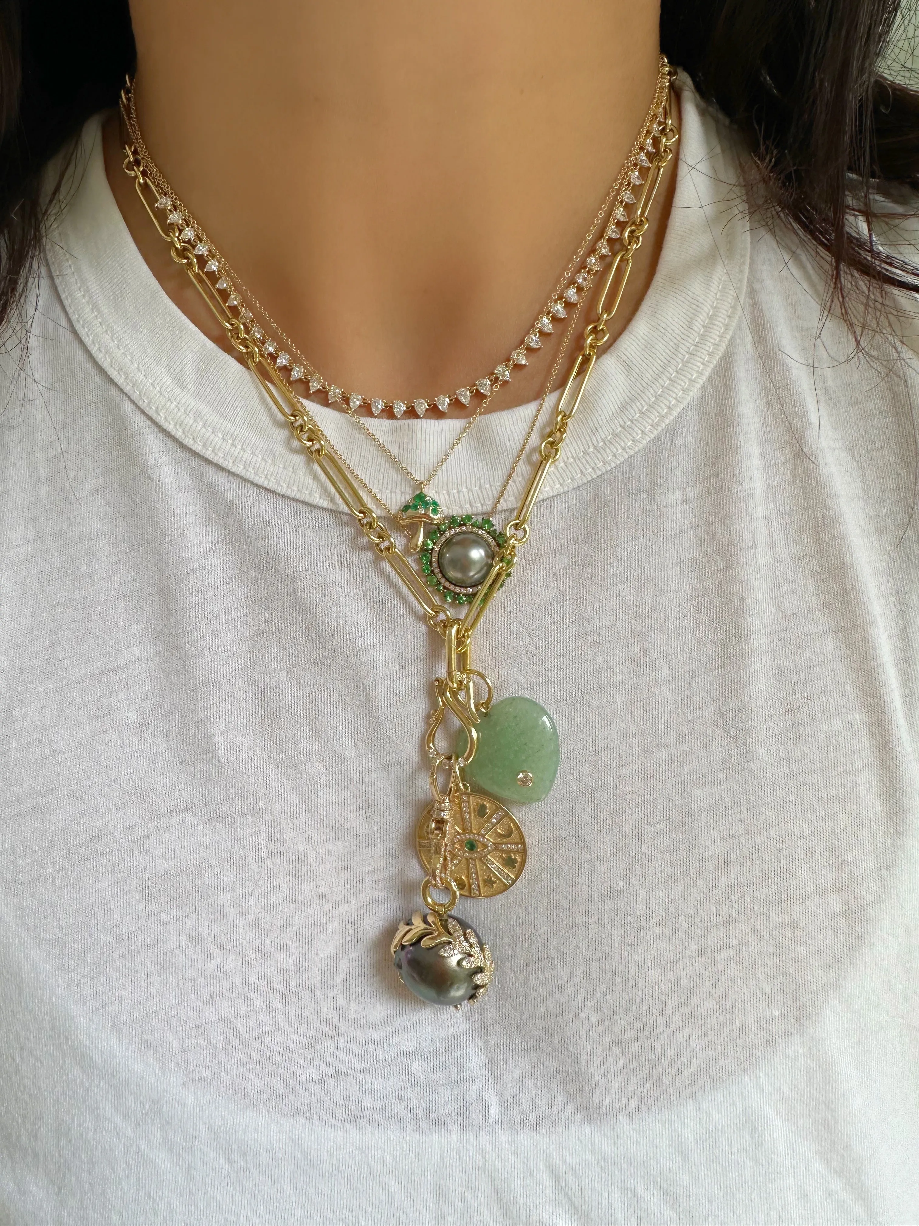 Mushroom Necklace