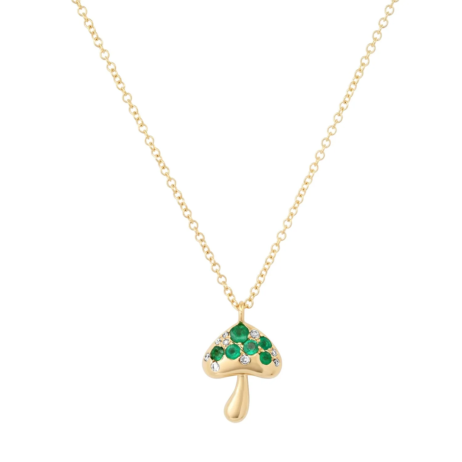 Mushroom Necklace
