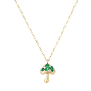 Mushroom Necklace