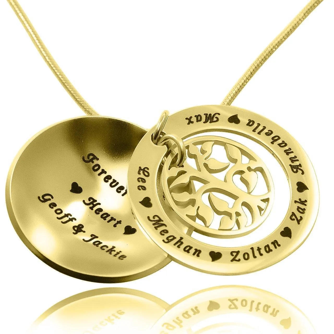 My Family Tree Dome Necklace