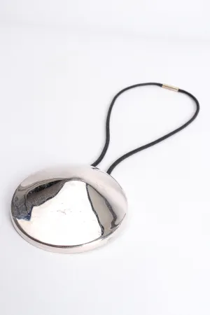 Numbered Disc Pendant Necklace