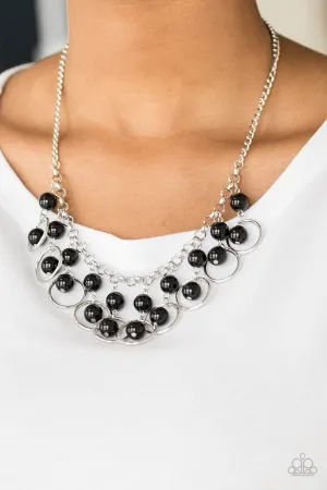 Paparazzi Really Rococo Necklace Black