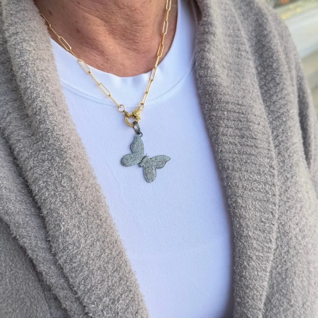 Pave Diamond Butterfly Collection