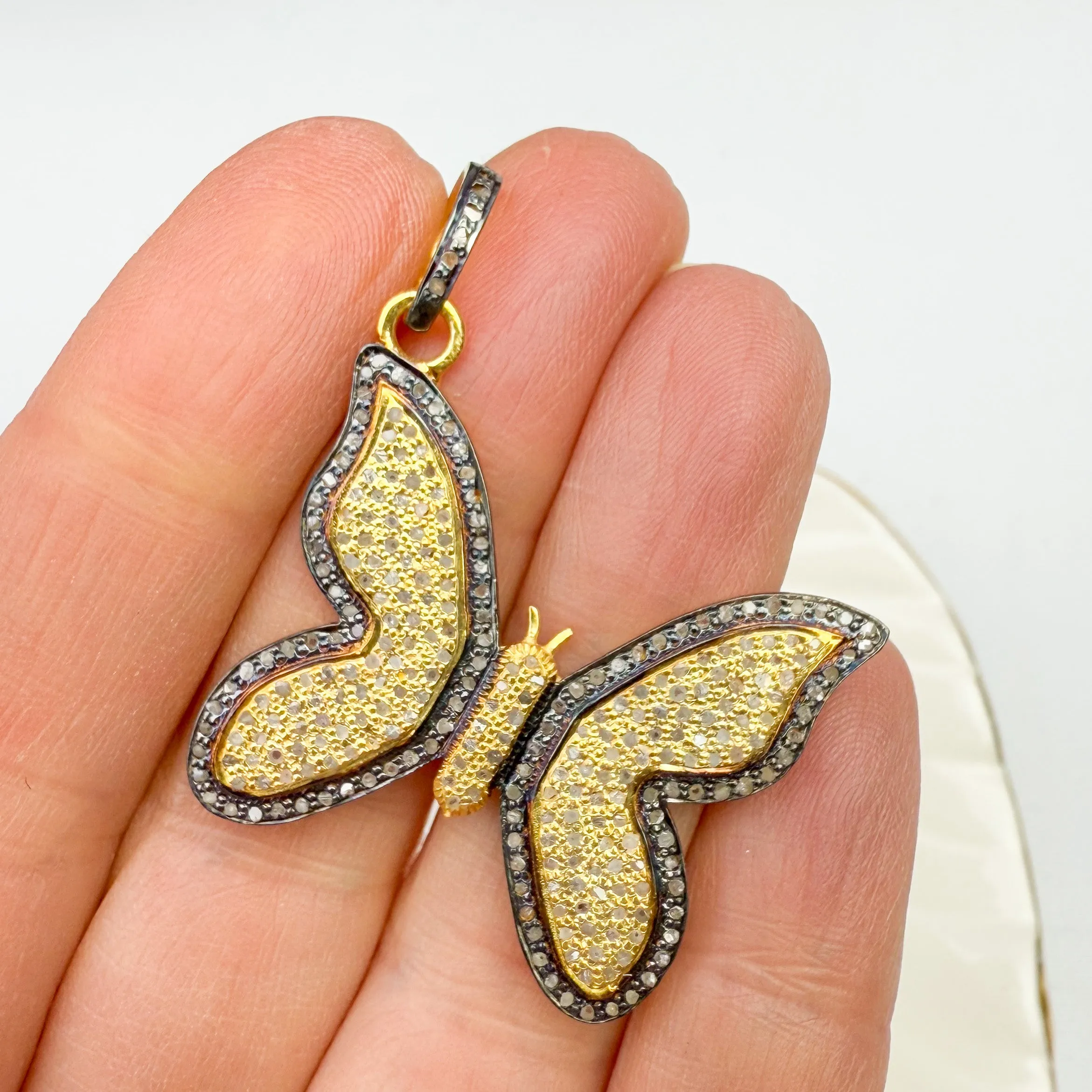 Pave Diamond Butterfly Collection