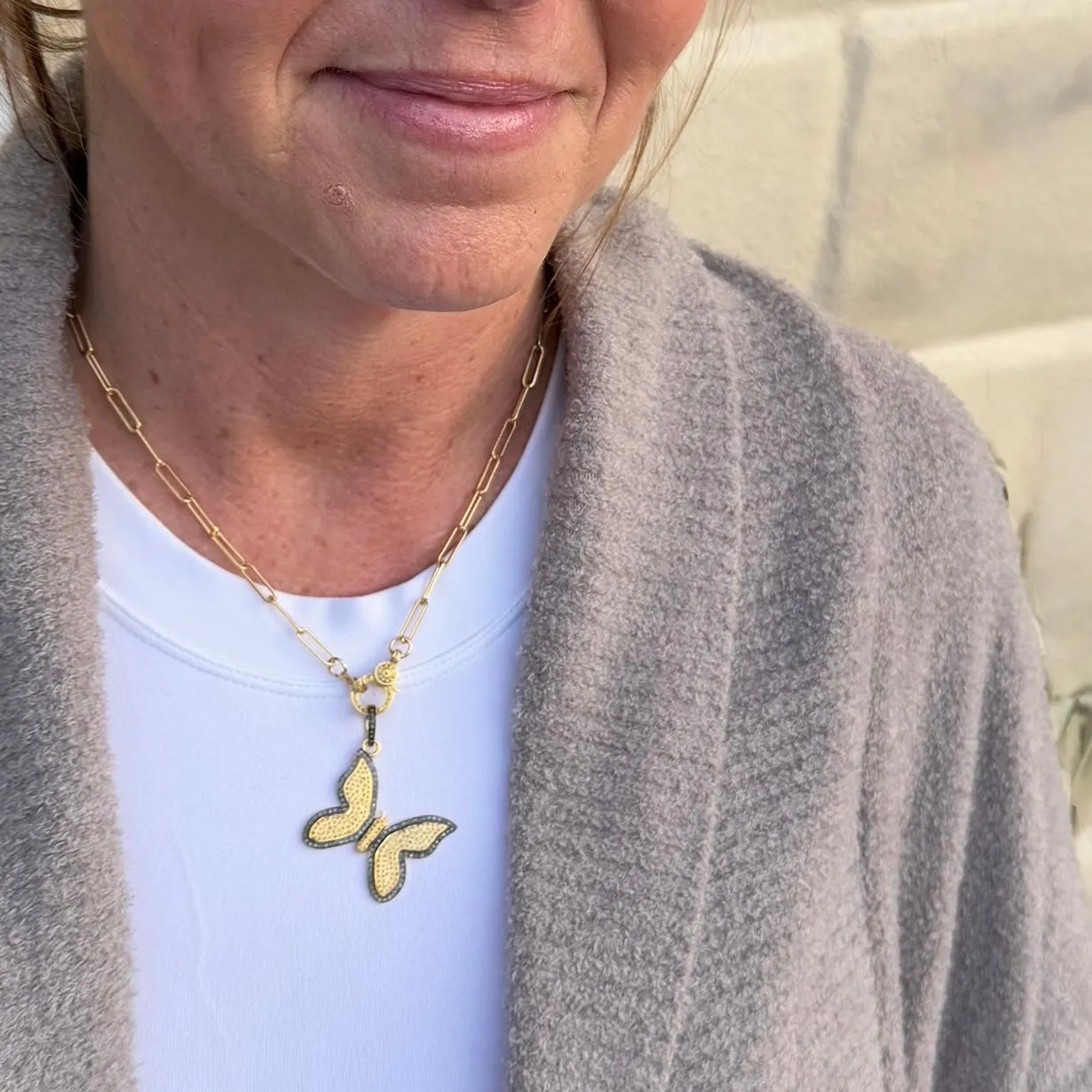 Pave Diamond Butterfly Collection
