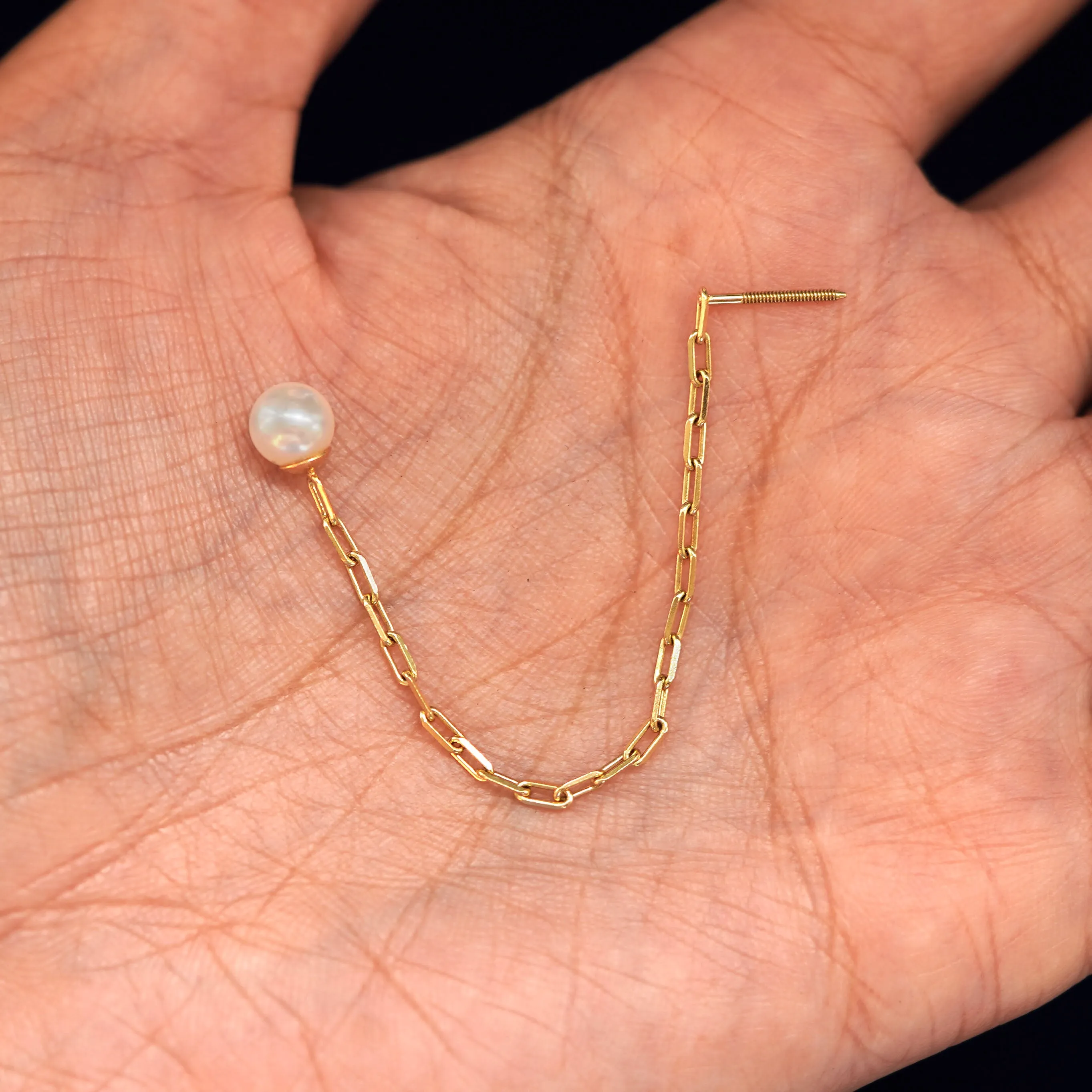Pearl Dangle Earring