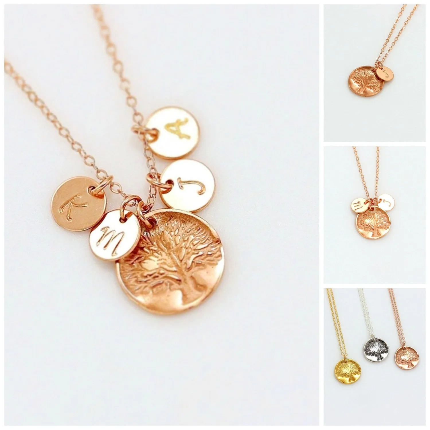 Personalized Family Tree Necklace