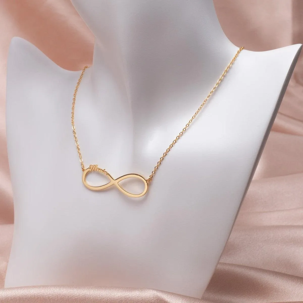 Personalized Name Infinity Necklace