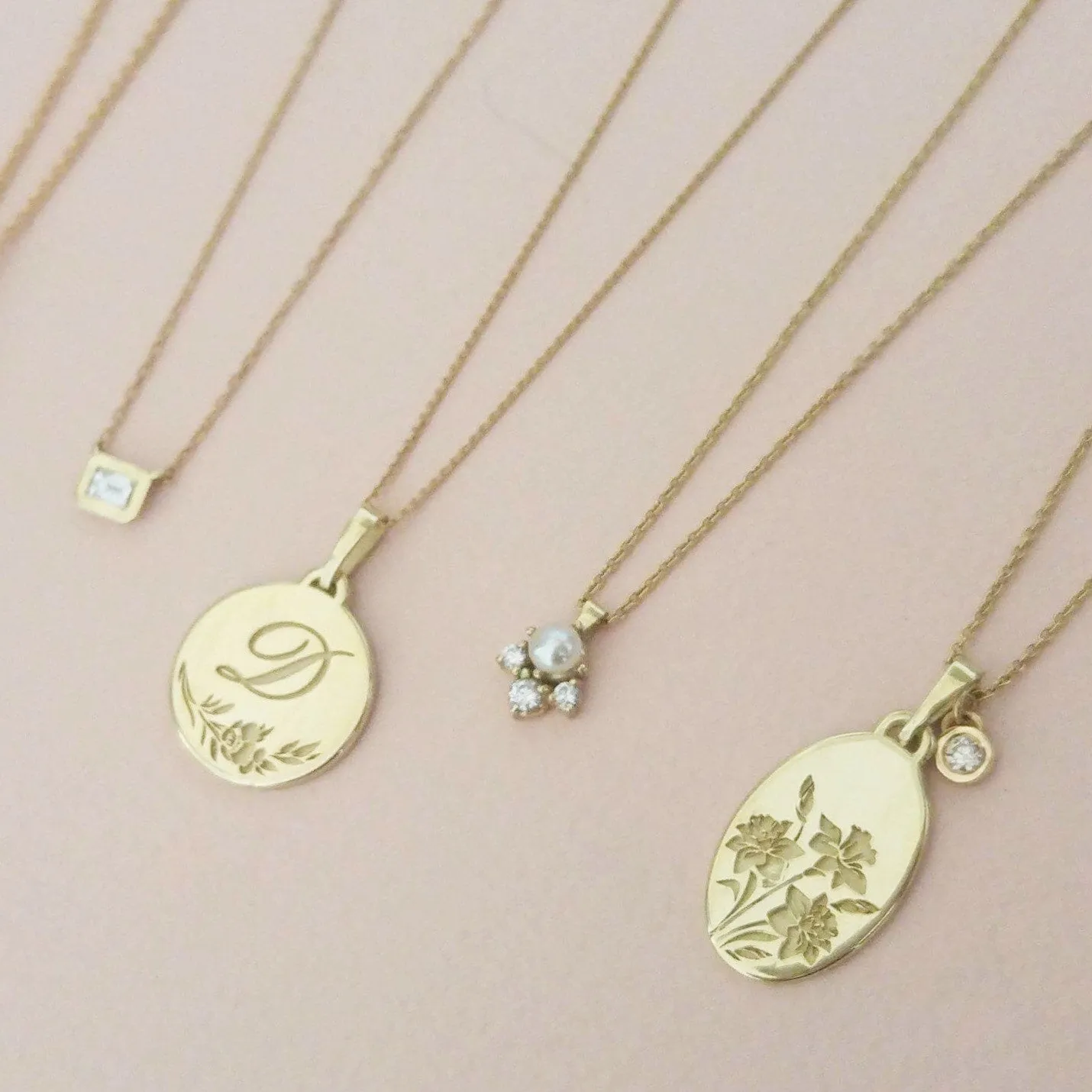 Personalized Necklace, 14k gold Initial necklace, personalized holiday gift, Monogram necklace, unique personalized pendant