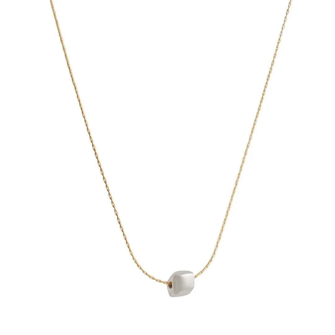 Philippa Roberts - Tiny Faceted Square Pendant
