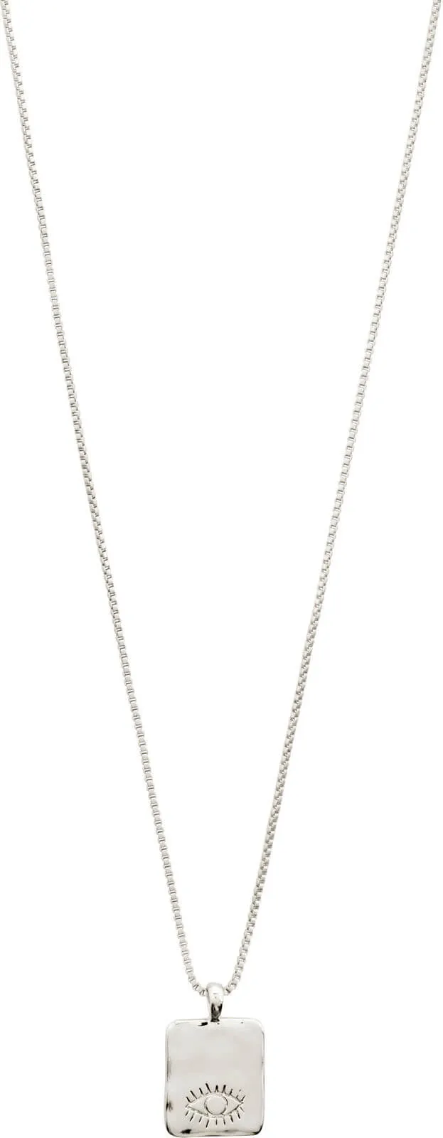 Pilgrim Thankful Silver Pendant Necklace