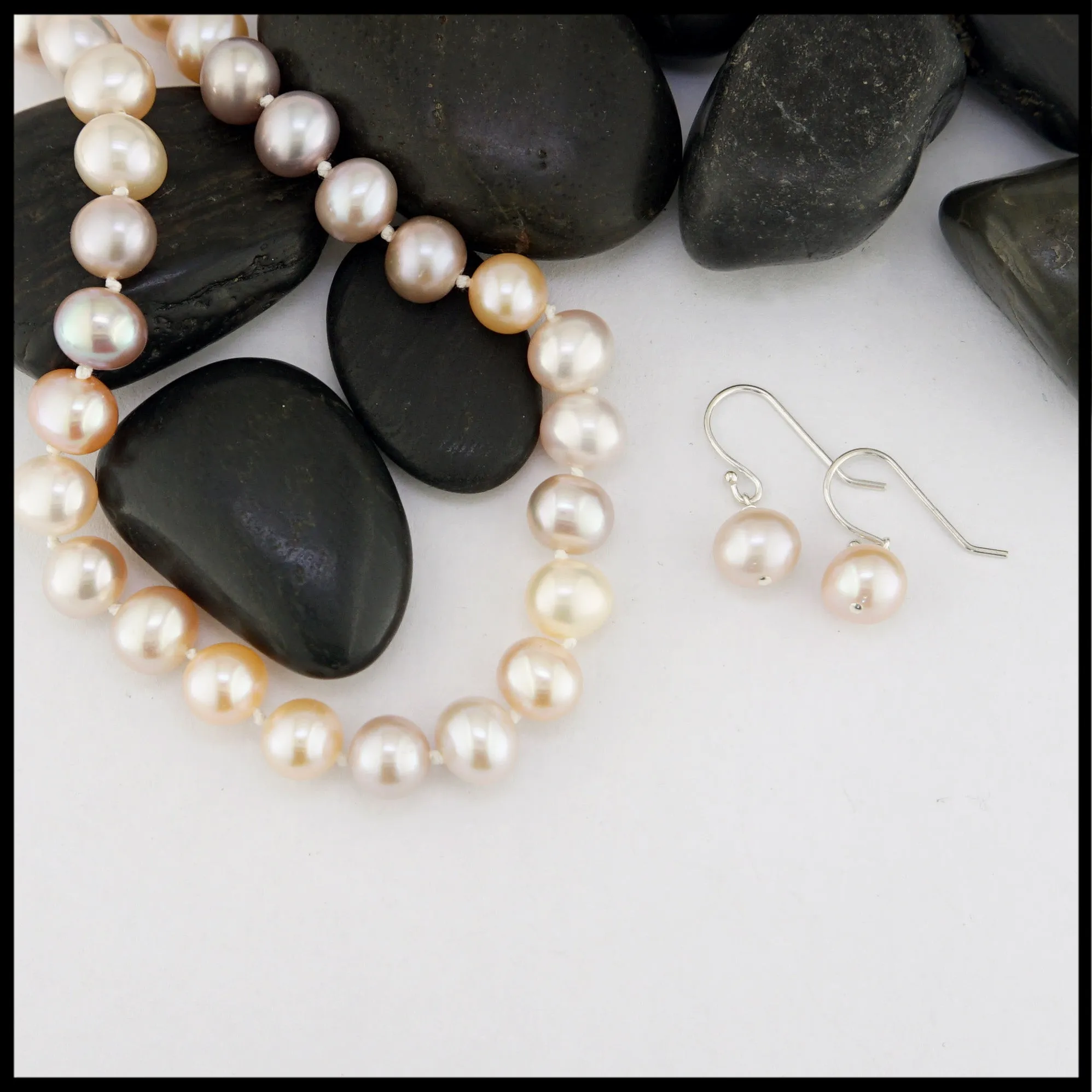 Pink Pearl Necklace